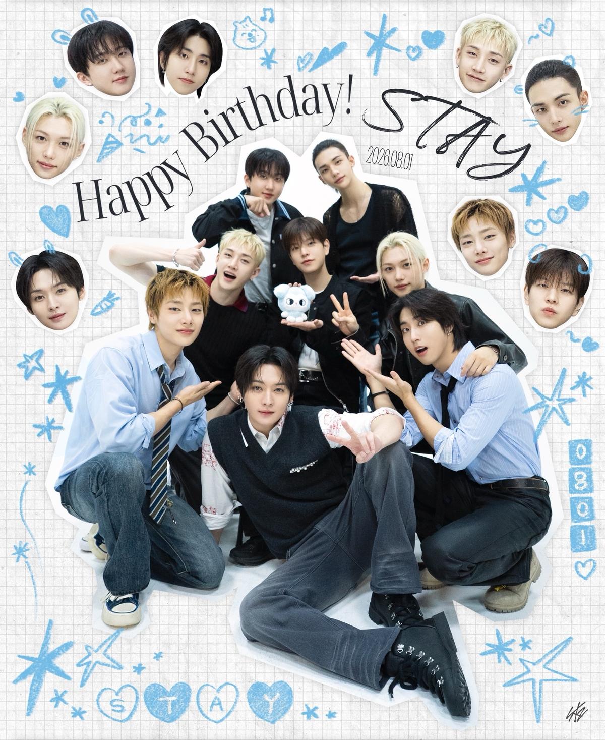 Stray Kids、8月1日にデジタルアルバム『SKZ-REPLAY 2026 Pt.1』を発表